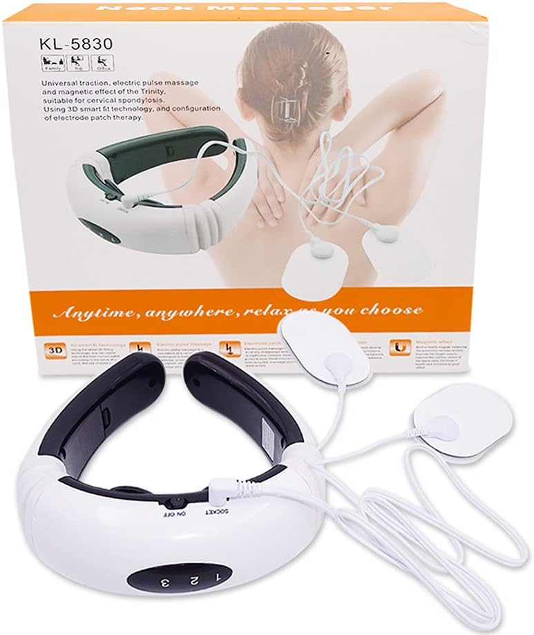 MASAJEADOR DE CUELLO ELECTRODOS